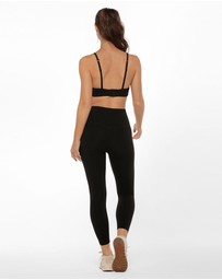 Lorna Jane - Lotus No Chafe Phone Pocket Ankle Biter Leggings