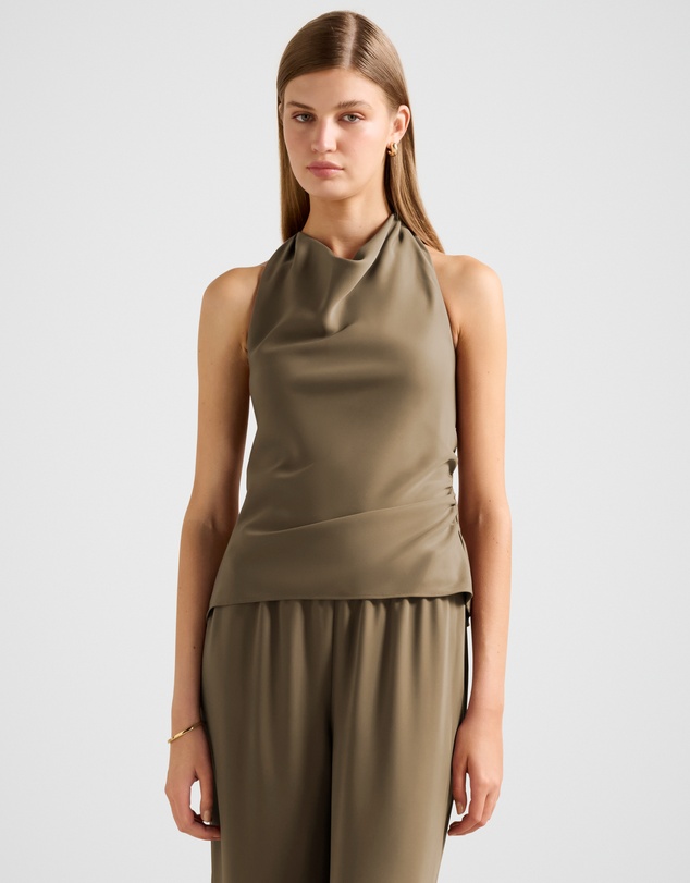 Forever New - Evelyn Halter Neck Backless Top