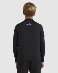 Billabong - Boys 8 to 16 All Day Arch Rash Vest
