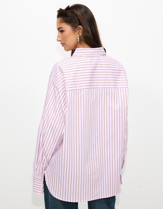 Dazie - Oxford Cotton Oversized Shirt