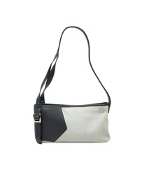 Pre-Loved by Azura Reborn - Pre-Loved Suede Anagram Switching Shoulder Bag