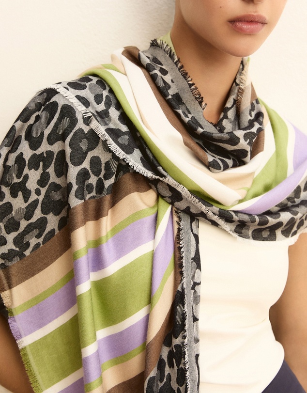 Emme - Lilac Foulard Silk Scarf