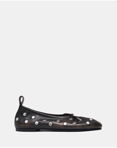 Alohas - Rosalind Leather Ballet Flats - Women's