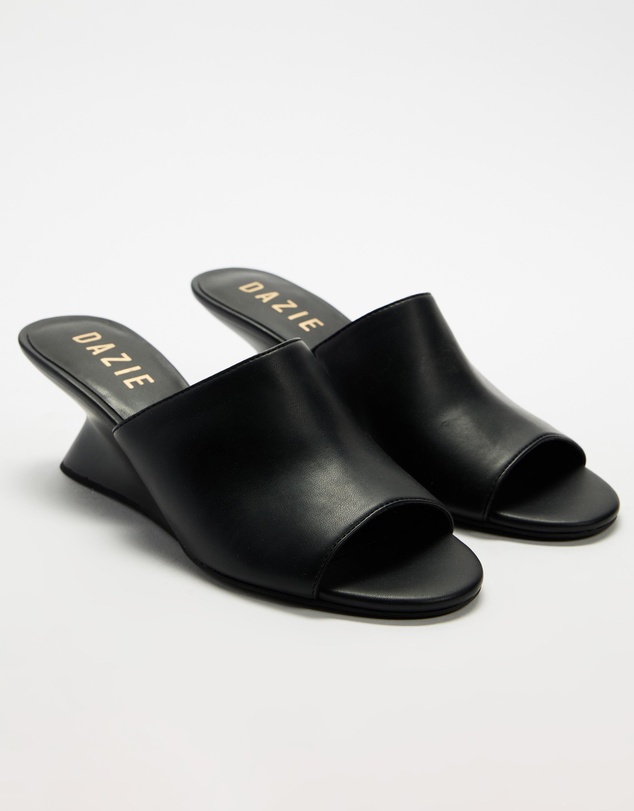Dazie - Sal Structured Wedge Mules
