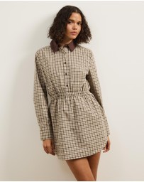 Atmos&Here - Talia Check Shirt Dress