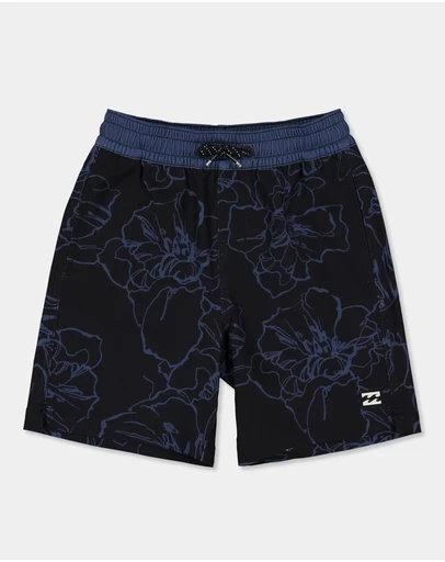 Billabong - Boys 2 to 6 Sundays Layback Boardshorts