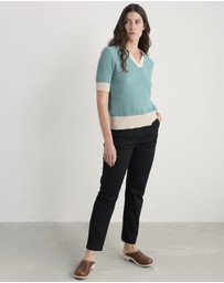 Seasalt - Seasalt Cornwall Black Waterdance Trousers