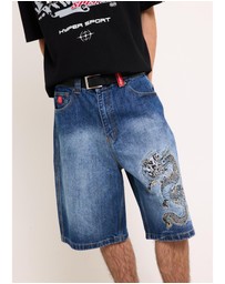 Insight - Mortal Jort Y2K Fadedd Shorts