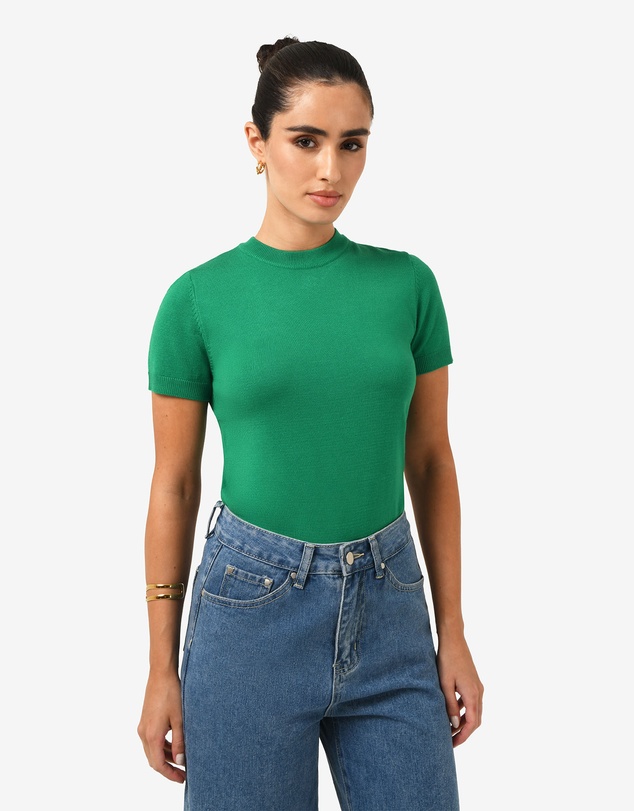 Forcast - Catherine Short Sleeve Knit