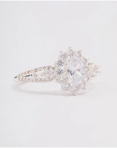 Lovisa - Silver Plated Opulent Statement Ring