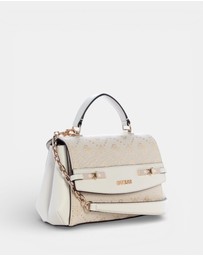GUESS - Melinda Top Handle Flap Bag
