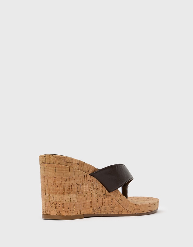 Betts - Sable 2 Thong Wedge Sandals