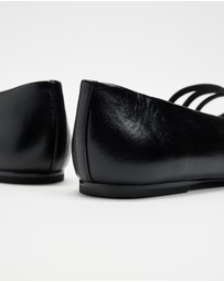 & Other Stories - Mary-Jane Leather Ballet Flats