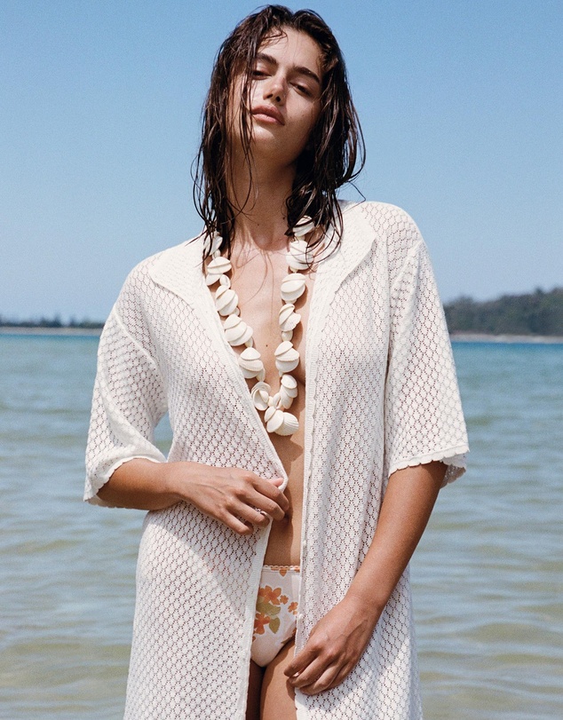 Peony - Pointelle Cover Up