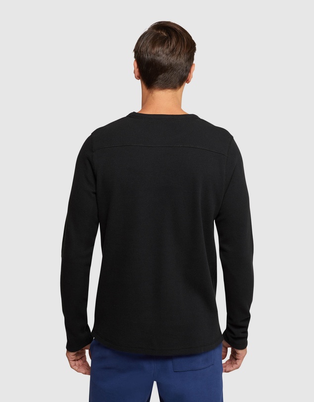 Oxford - Albert Waffle Long Sleeve Tee