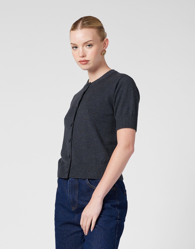 MVN - Short Sleeve Cardigan