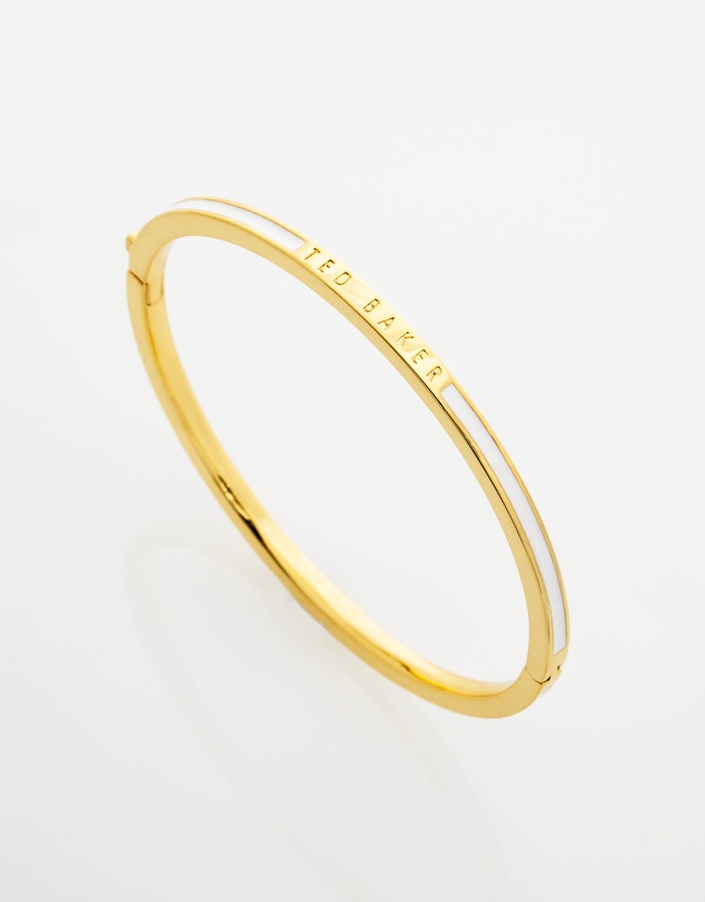 Ted Baker - ROLEY: Classic Colour Enamel Slim Bangle Bracelet