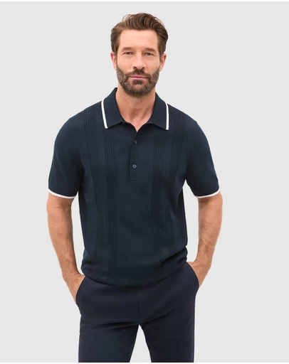 Seed Heritage - Cotton Rib Polo