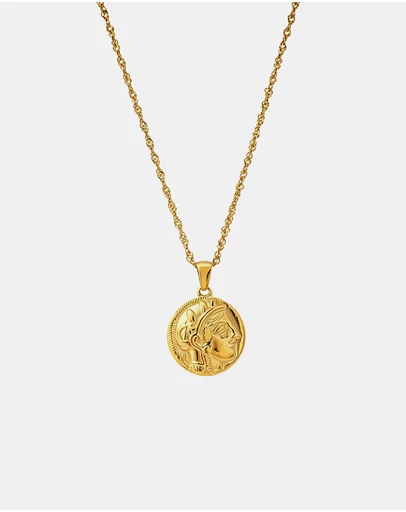 Zoe Olivia - Waterproof Muse Medalion Necklace