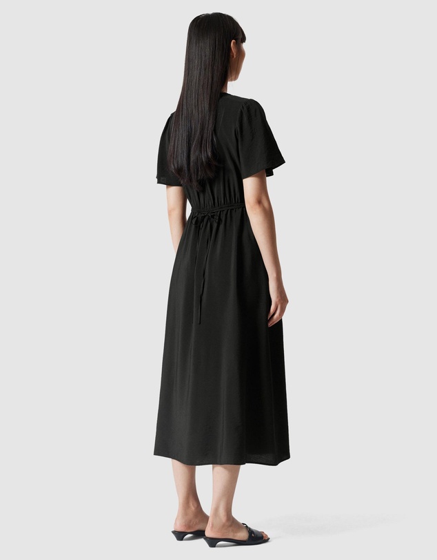 & Other Stories - V-Neck Midi Dress
