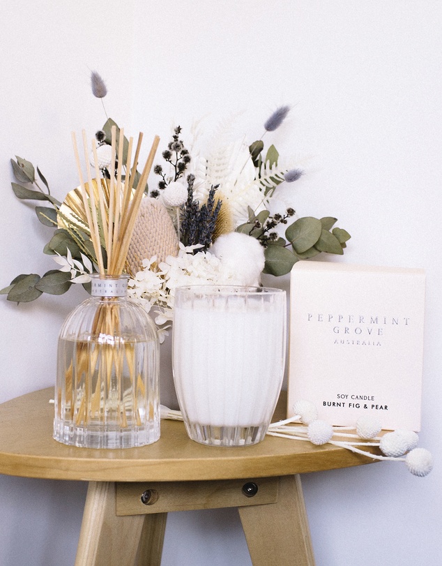 Peppermint Grove - Burnt Fig & Pear Large Fragrance Diffuser - 350ml