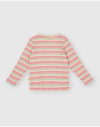 Goldie + Ace - Essential Stripe Rib Top - Babies-Kids