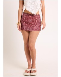 Subtitled - Gina Pull On Mini Skirt
