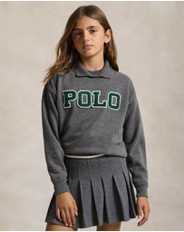 Polo Ralph Lauren - Logo Fleece Polo Sweatshirt - Teens