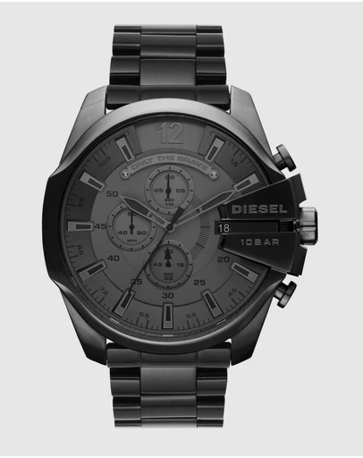 Diesel - Mega Chief Gun-Metal Chronograph Watch