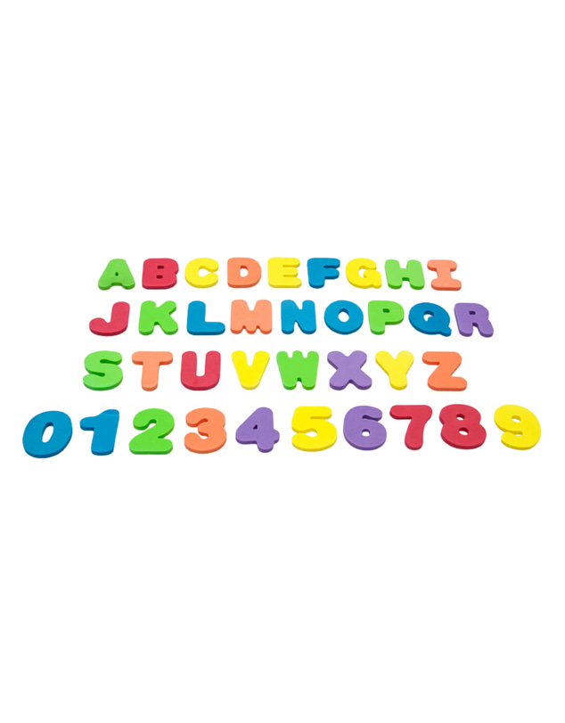 Bright Child - Bath Letters And Numbers