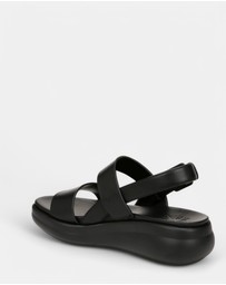 Naturalizer - Coast Sandal - Black Tumble