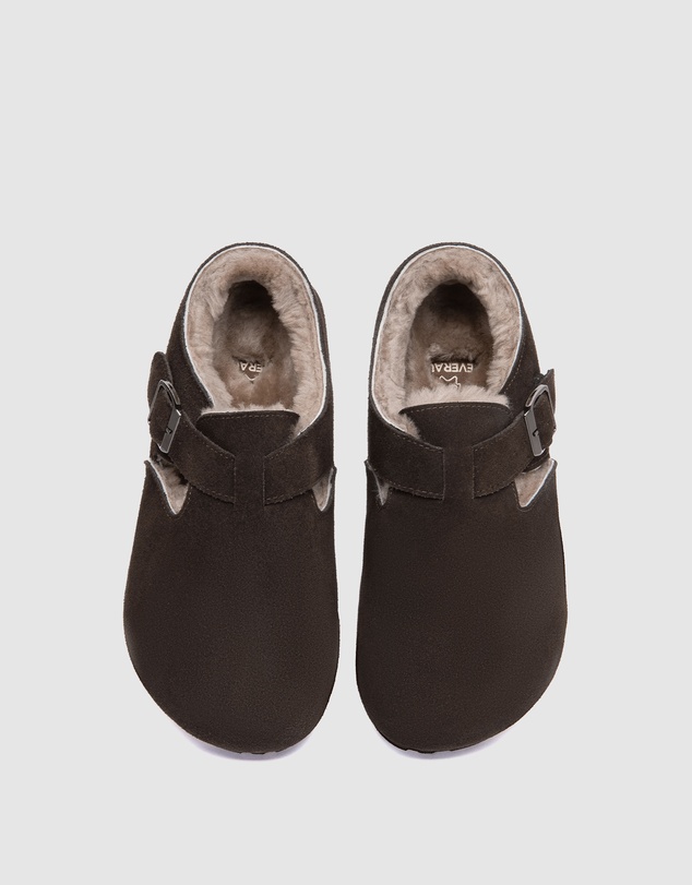 EVERAU - EverAU Ugg Hazora Cow Suede Upper Loafer Oxfords Flats