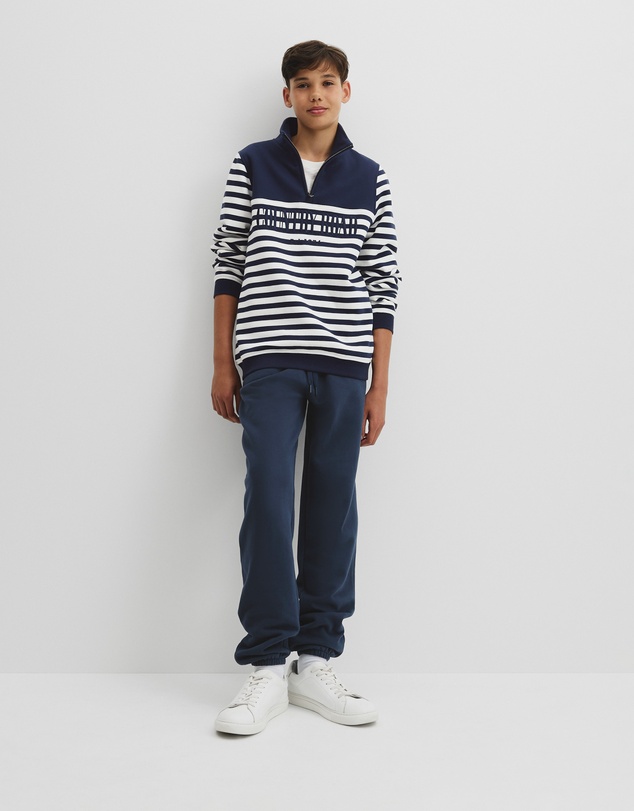 Country Road - Teen Australian Cotton Heritage Half Zip Sweat