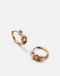 MIMCO - Bejewel Mini Hoop Earrings