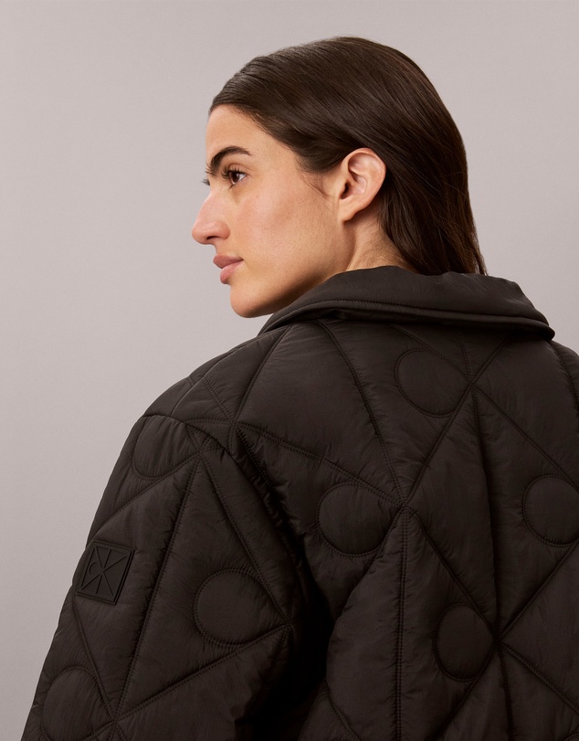 Calvin Klein Jeans - Emblem Logo Nylon Quilted Liner Jacket