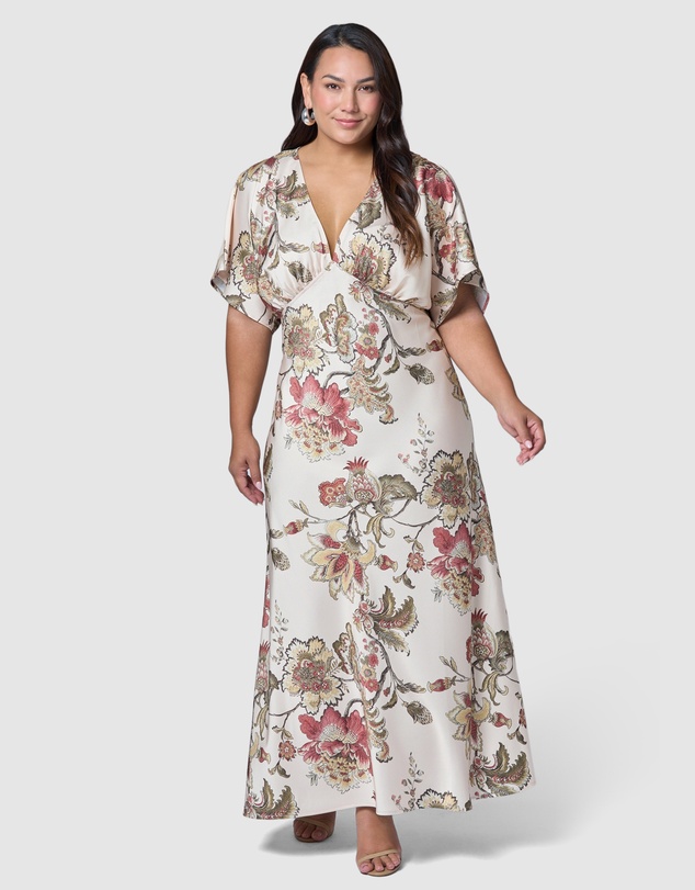 Pink Dusk by Curve Project - Want It All Maxi Dress