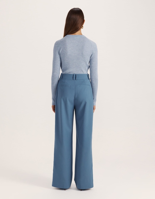 SABA - Celeste Wool Pleat Front Pant