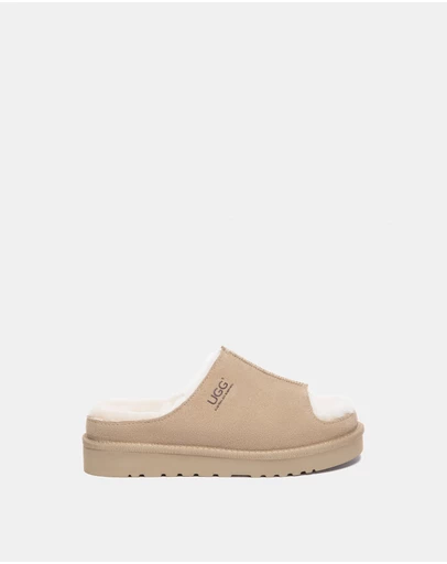 EVERAU - Australian Shepherd Ugg Colven Cow Suede Upper Loafer Oxfords Flats
