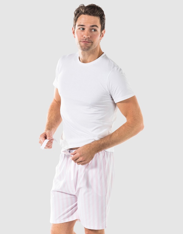 Sant And Abel - Pink Braddock Sleep Shorts