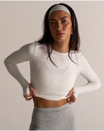 HyperLuxe The Label - Contour L/S Top