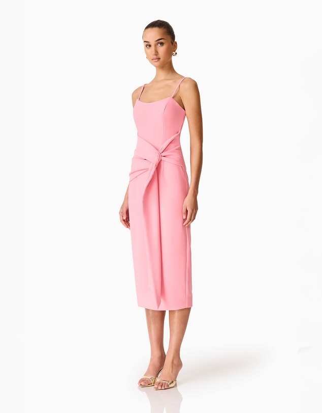Elliatt - Risa Twist Tie Midi Dress