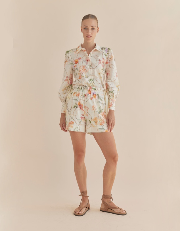 Amelius - Orangerie Bow Detail Short