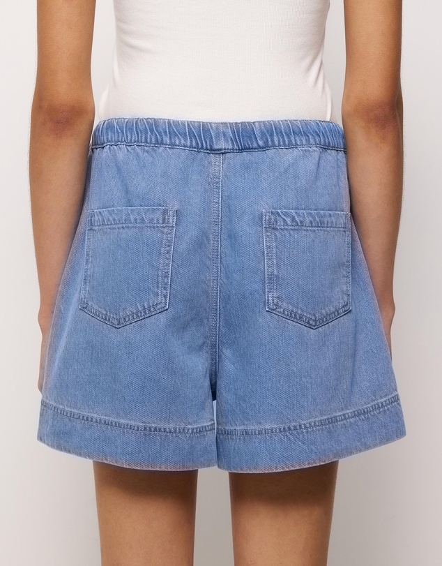 AERE - Denim Drawcord Shorts