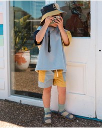 Goldie + Ace - Patchy Pocket Shorts - Babies-Kids