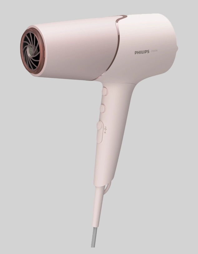 Philips - Philips Hair Dryer 5000, ThermoShield sensor, DC motor Pearl Peach