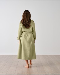 Linen House - Keaton Waffle Robe