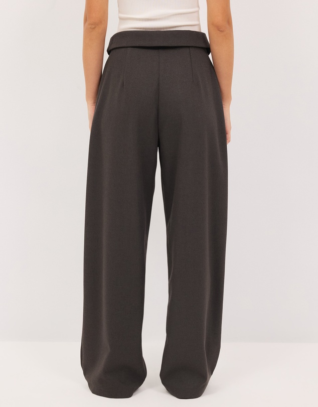 Calli - Tate Fold Over Waist Suit Pants