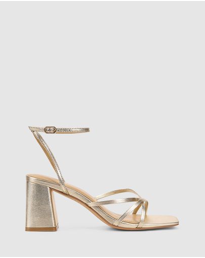 Gold Metallic Leather