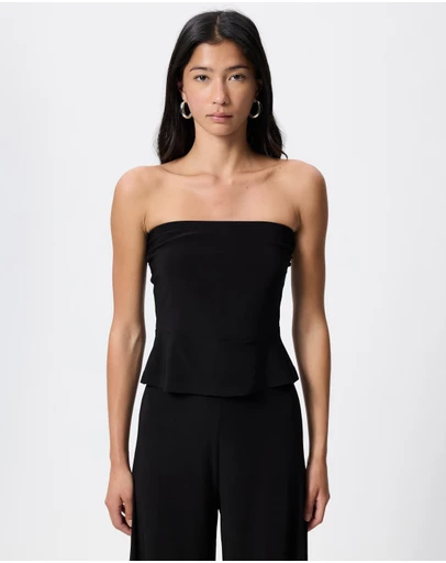 Norma Kamali - Strapless Top