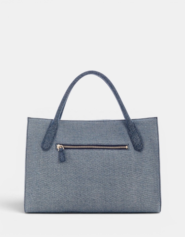 GUESS - Jodi Utility Denim Tote Bag